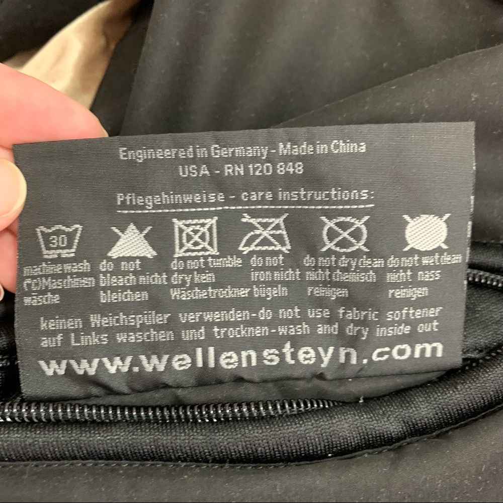 Wellensteyn Moto Parka Jacket Germany in Black Size XL - Picture 15 of 15
